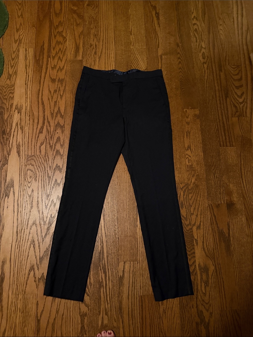Murano Black Men's Dress Pants - Evan Fit